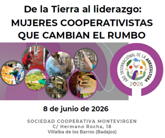 Cooperativas Extremadura impulsa una jornada sobre liderazgo femenino e igualdad en las cooperativas agroalimentarias