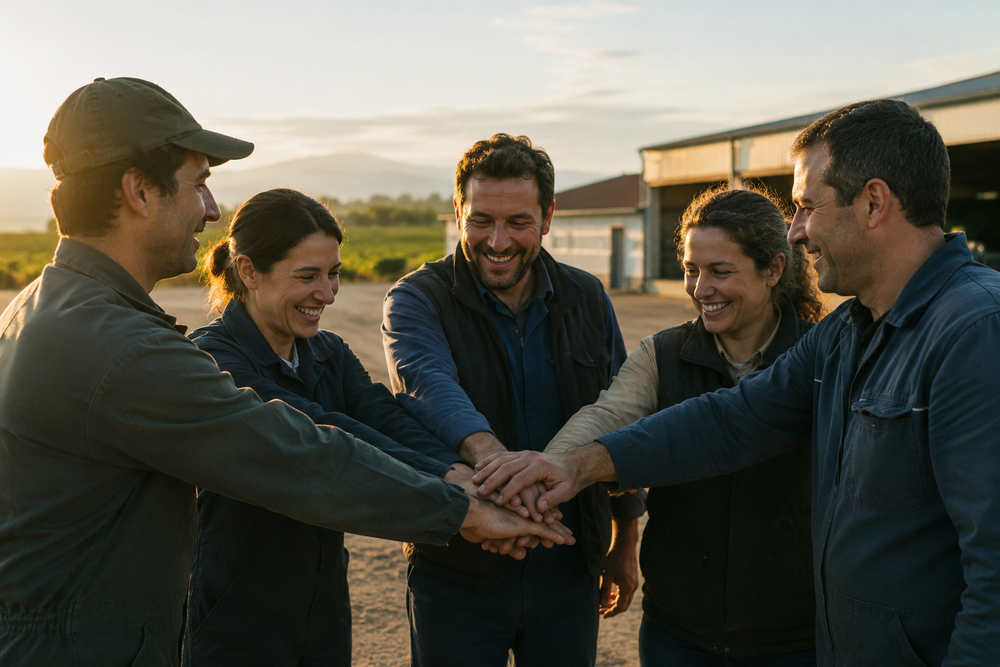 Cooperativas Extremadura consolida nuevas fórmulas de gestión de tierras para garantizar el relevo generacional
