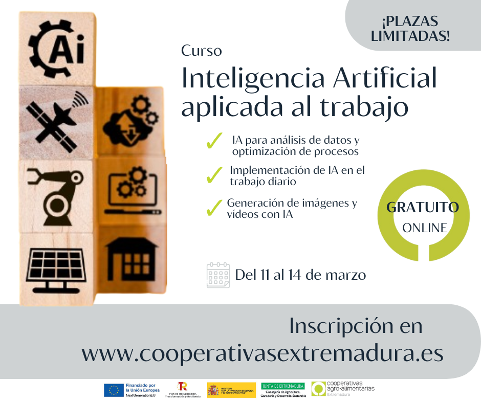 Curso online:  Inteligencia Artificial aplicada al trabajo