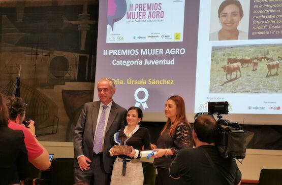 La extremeña Úrsula Sánchez, premio Mujer Agro