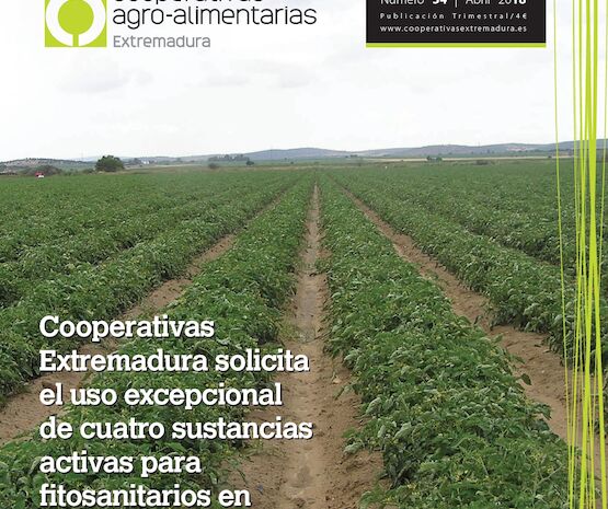 Publicado el número 34 de la revista de Cooperativas Agro-alimentarias Extremadura
