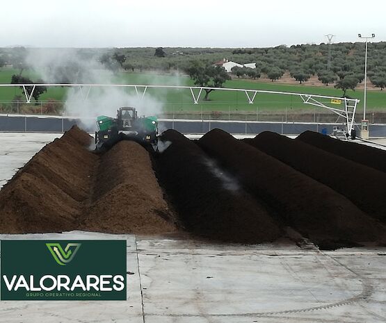 Valorares difunde los resultados de la aplicación de compost para la mejora productiva de cultivos extremeños