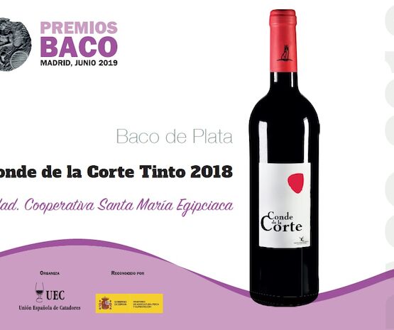 Conde la Corte 2018, único vino de Extremadura que logra un Premio Baco
