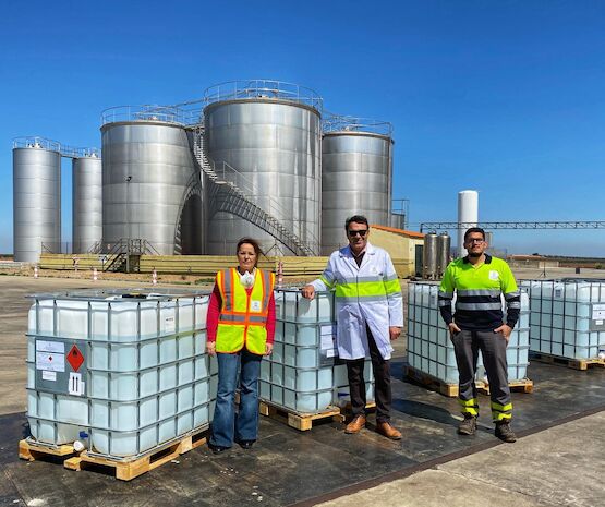 Viñaoliva dona alcohol sanitario para elaborar 30.000 dosis de gel hidroalcohólico