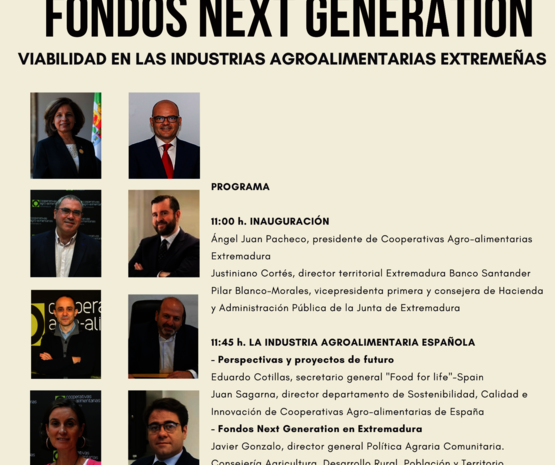 Las oportunidades de la industria agroalimentaria ante los fondos Next Generation, a debate en unas jornadas