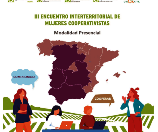Mujeres cooperativistas de Andalucía, Castilla-La Mancha, Castilla y León y Extremadura participan en un encuentro interterritorial en Plasencia
