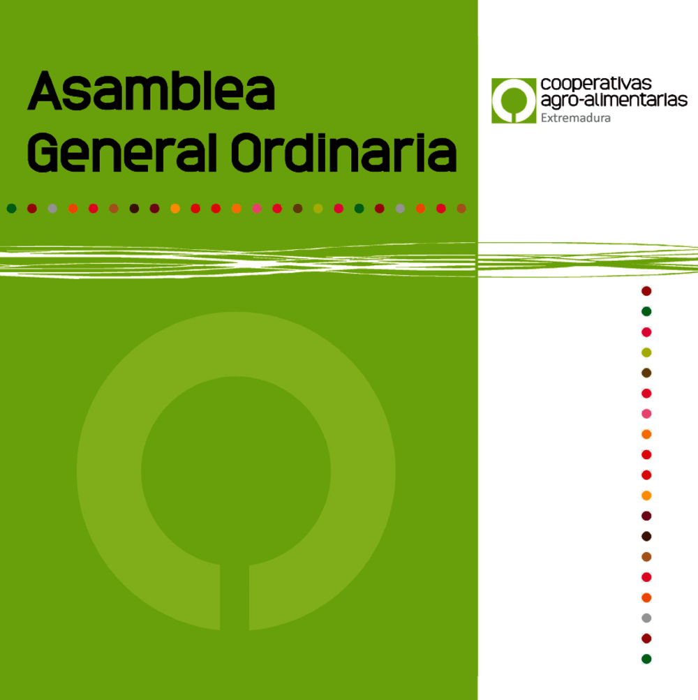 Cooperativas Agro-alimentarias Extremadura celebra su asamblea general el 29 de mayo