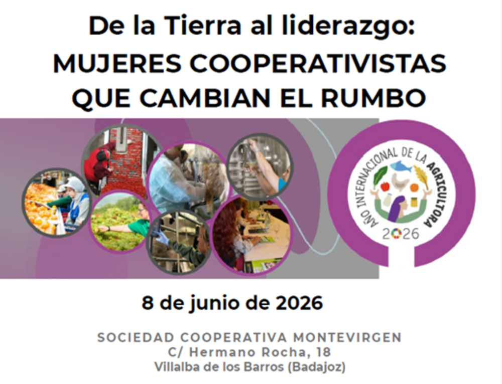 Cooperativas Extremadura impulsa una jornada sobre liderazgo femenino e igualdad en las cooperativas agroalimentarias